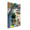 Queens Square, Crawley, England 1959 - Canvas Print c8cc1710-8b28-4ba3-ab21-153c377673a3