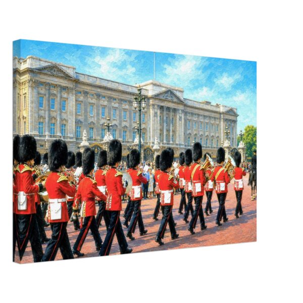 Foot Guards Marching at Buckingham Palace, London 1960s – Canvas Print c9bf3692-4428-4ae1-b7b7-1f17d94d15c6