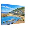 Mousehole Harbour, Cornwall, England 1970s - Canvas Print ca153260-c861-45ce-82b9-f844dba8beb1