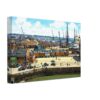 Southampton Docks, England 1950s - Canvas Print cb3a0ea1-c5a9-4248-be0f-c4e78316f545