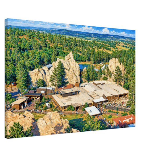 Flying W Ranch, Colorado Springs, Colorado 1970s - Canvas Print cdae5c35-e578-43ac-86fc-fb87c6e3e2bb