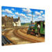 Ffestiniog Railway Harbour Station, Porthmadog, Wales 1970s - Canvas Print ceca910e-fa4b-4ca0-9c9a-999214a9a84d