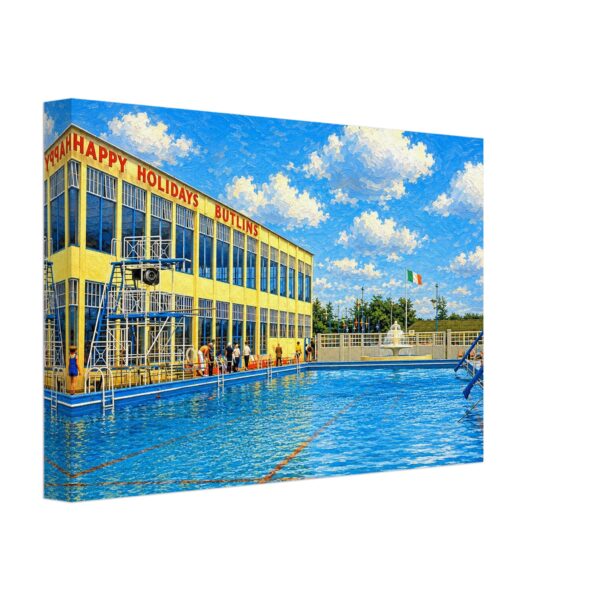 Butlin's Holiday Camp, Mosney, Ireland 1950s - Canvas Print d231173a-dd71-4ef0-ba1e-5a4e94eec974