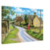 Little Badminton, Gloucestershire 1980s – Canvas Print d3057ecb-c897-49d9-9e81-0c06e1281942