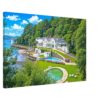 Portmeirion Hotel, North Wales 1970s - Canvas Print d3ee92f6-0237-4237-ba0a-3ceb97c6f006
