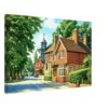 Copy of Abinger Hammer, Surrey, England 1950s - Canvas Print d4afac8b-011a-4392-9e38-40d5c1a1c670