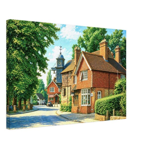 Copy of Abinger Hammer, Surrey, England 1950s - Canvas Print d4afac8b-011a-4392-9e38-40d5c1a1c670