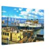 Queen Mary II and Duchess of Hamilton, Greenock, Scotland 1970s - Canvas Print d509edfd-2cfb-4870-8243-428fa1fc112b