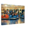 Dodgems at Battersea Park Fun Fair, Festival of Britain 1951 - Canvas Print d63ba136-947b-4300-b53a-659a59f470d4