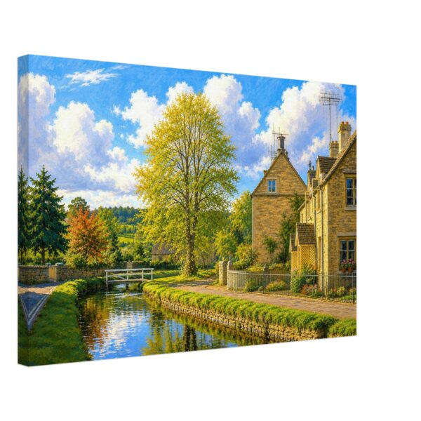 Becky Hill, Lower Slaughter, Gloucestershire 1960s - Canvas Print d951a9b2-c949-4b8c-99d1-2f025ec07d6c