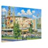 Pepsi-Cola Pavilion at the New York World’s Fair 1964 - Canvas Print d9a7b221-1a3d-4d0b-95d9-3febce64df13