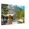 Mount Rushmore National Memorial, South Dakota 1970s - Canvas Print dea8f7c9-6976-4770-8617-e9bc9c194a36