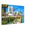 Sea View Hotel, Bal Harbour, Florida 1970s - Canvas Print dec30262-6b36-46ad-8566-6bb6f02bf9cf
