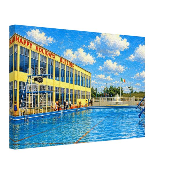 Butlin's Holiday Camp, Mosney, Ireland 1950s - Canvas Print e0452464-e6b8-4085-aced-18912e82e757