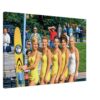 Cypress Gardens Water Skiers, Florida 1960s - Canvas Print e0c84406-880b-4ce4-9c55-5b4382ea1b8c