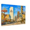 Fremont Street, Las Vegas 1970s - Canvas Print e190e004-61df-41e4-b96e-c567efb31b5c