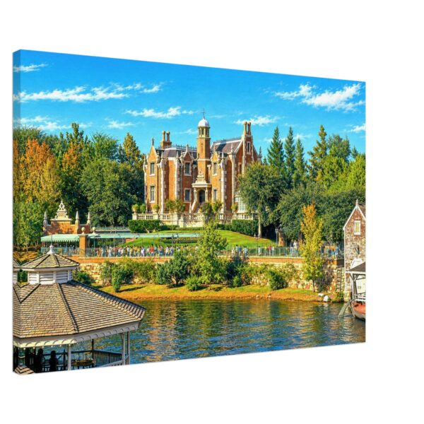 Copy of Haunted Mansion, Walt Disney World, Florida 1970s - Canvas Print e4f4764e-b961-4131-a748-d8558c6e89cb