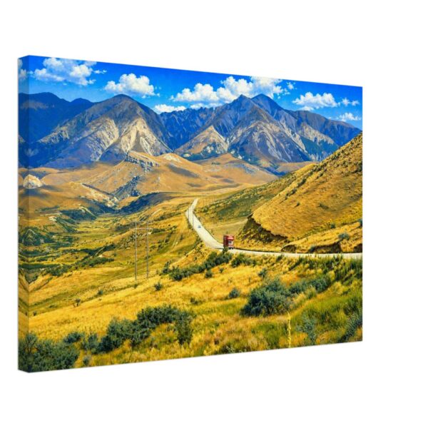 Arthur's Pass, South Island, New Zealand 1970s - Canvas Print e58684cb-67bf-4ac1-a84a-41256f3fa966