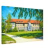 ROTC Building, University of Michigan, Ann Arbor 1950s - Canvas Print e58bd8a0-f1a9-4bac-9943-7d6e98a735b0