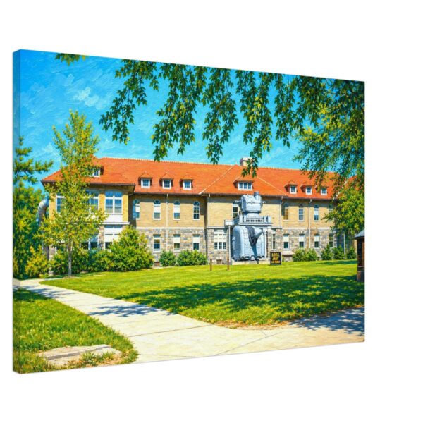 ROTC Building, University of Michigan, Ann Arbor 1950s - Canvas Print e58bd8a0-f1a9-4bac-9943-7d6e98a735b0