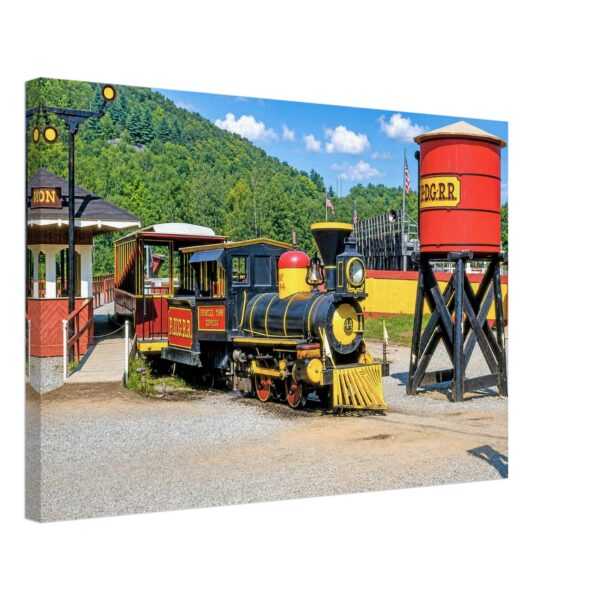Frontier Town Railroad, North Hudson, New York 1950s - Canvas Print e731f969-51b4-4e0a-a0d7-354819ad2261
