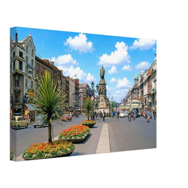 O'Connell Monument, Dublin 1960s - Canvas Print e89419ff-34d2-416e-a7fc-0cc3db03b550