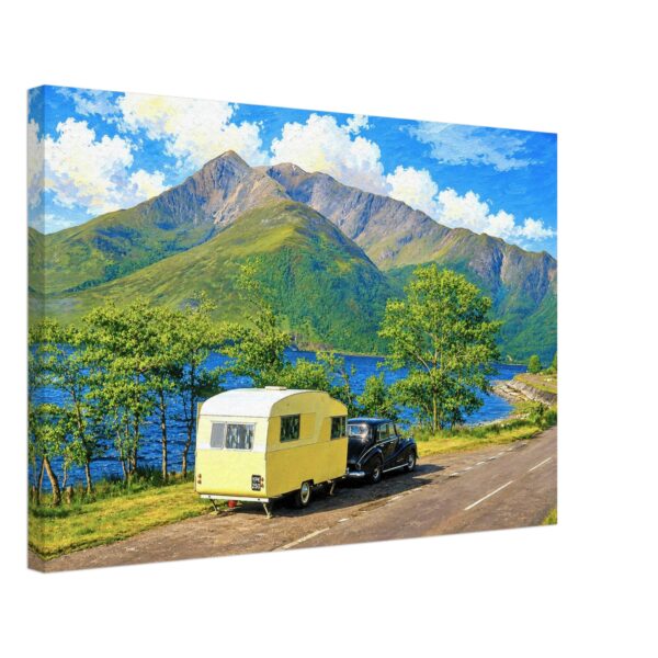 Loch Leven, Scotland 1960s - Canvas Print e9f3abd7-c775-4422-ba71-cc5f5ec76960