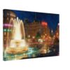 Trafalgar Square at Night, London 1960s – Canvas Print eb5a395b-1cc8-4c91-8d2e-9728817e375e