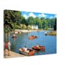Regent's Park Boating Lake, London 1960s - Canvas Print ed46b943-f009-4bce-8772-8b84c31ad512