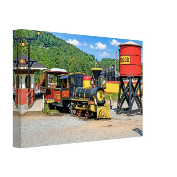Frontier Town Railroad, North Hudson, New York 1950s - Canvas Print ee6452b8-f754-4469-a4ac-c2f51fb7001b