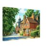 Copy of Abinger Hammer, Surrey, England 1950s - Canvas Print f1a6078f-c3a5-42a8-b037-f7d83cb3813a