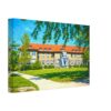 ROTC Building, University of Michigan, Ann Arbor 1950s - Canvas Print f1b27d5a-2329-4b9f-8b43-cfd5e90e0551