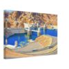 Hoover Dam and Lake Mead 1970s – Canvas Print f2030340-75cd-44ea-8b4c-e1e4e66310ef