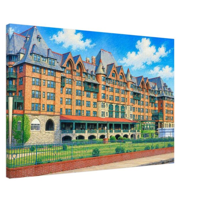 Marlborough Blenheim Hotel, Atlantic City 1960s - Canvas Print f27263cf-37d0-46f9-80e1-e19c5c0addd0