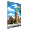 Garland Street Methodist Episcopal Church, Flint, Michigan 1950s - Canvas Print f4f15560-115c-4ee6-aee2-39a1f2a93706