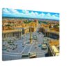 St. Peter’s Square and the Vatican, Rome, Italy 1970s - Canvas Print f61a6437-0967-4c45-b62d-20598c7f25ea