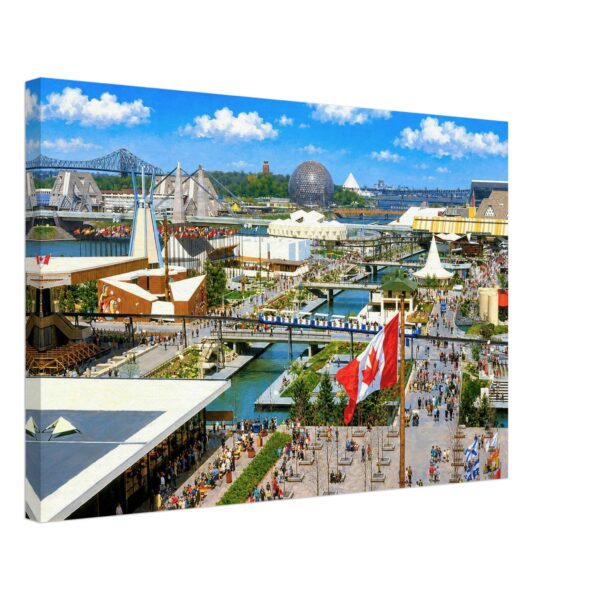 Expo 67, Montreal, Canada 1960s - Canvas Print f822945f-f191-46fb-93e4-cabc56fef9db
