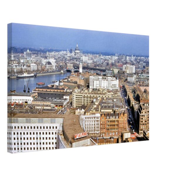 London Skyline from the Shell Centre Tower 1961 - Canvas Print f95a95ac-5ce9-49be-9e70-0ce6c08f443b