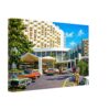 Americana Hotel, Bal Harbour, Florida 1974 - Canvas Print fb6b50c7-2021-4bc3-a804-06e40f3ba20f