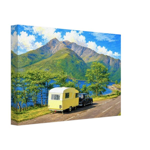Loch Leven, Scotland 1960s - Canvas Print ff9949b5-7c10-4c55-a820-e1b9e154891d