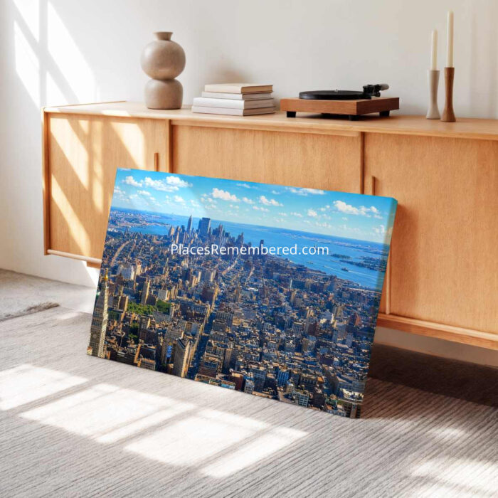 New York City Skyline 1960s - Canvas Print