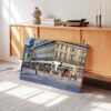 Princes Street, Edinburgh, Scotland 1960s - Canvas Print Princes Street, Edinburgh, Scotland 1960s - Canvas Print