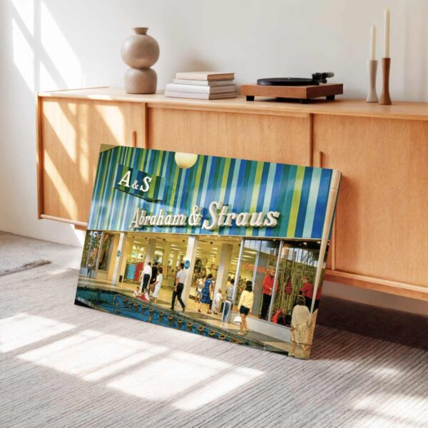 Abraham & Straus, Walt Whitman Mall, South Huntington 1960s - Canvas Print