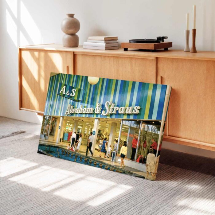 Abraham & Straus, Walt Whitman Mall, South Huntington 1960s - Canvas Print