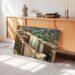 Coventry Cathedral Under Construction 1950s - Canvas Print