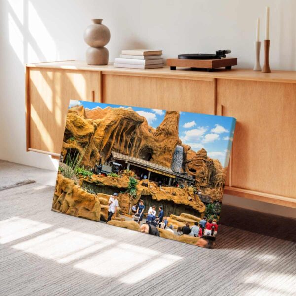 Calico Mine Ride, Knott's Berry Farm, California 1960s - Canvas Print Calico Mine Ride, Knott's Berry Farm, California 1960s - Canvas Print