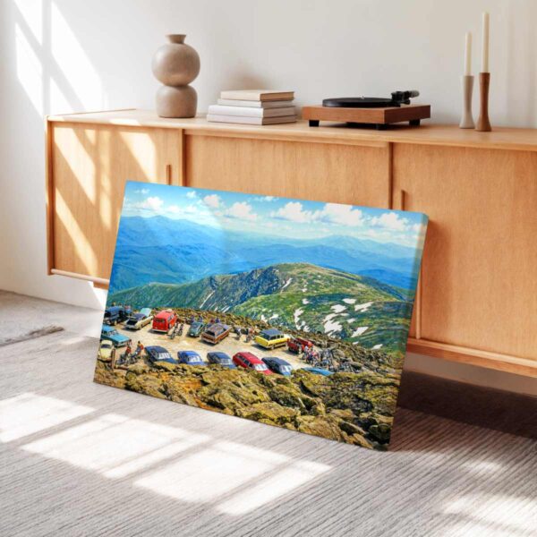 Mount Washington Summit, New Hampshire 1970s - Canvas Print Mount Washington Summit, New Hampshire 1970s - Canvas Print