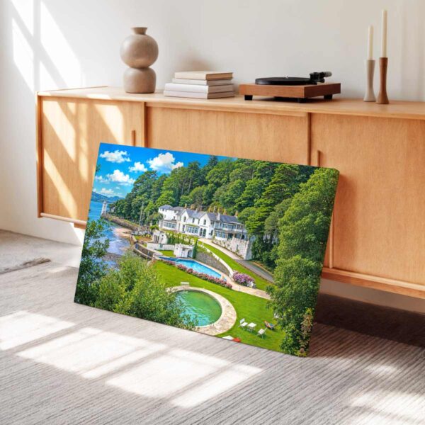 Portmeirion Hotel, North Wales 1970s - Canvas Print Portmeirion Hotel, North Wales 1970s - Canvas Print