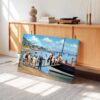 Boarding the Barmouth Ferry, Wales 1960s - Canvas Print Boarding the Barmouth Ferry, Wales 1960s - Canvas Print