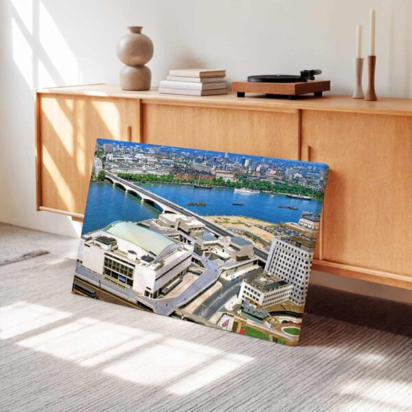 Royal Festival Hall, South Bank London 1960s - Canvas Print Royal Festival Hall, South Bank London 1960s - Canvas Print
